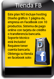 Tienda Face Book